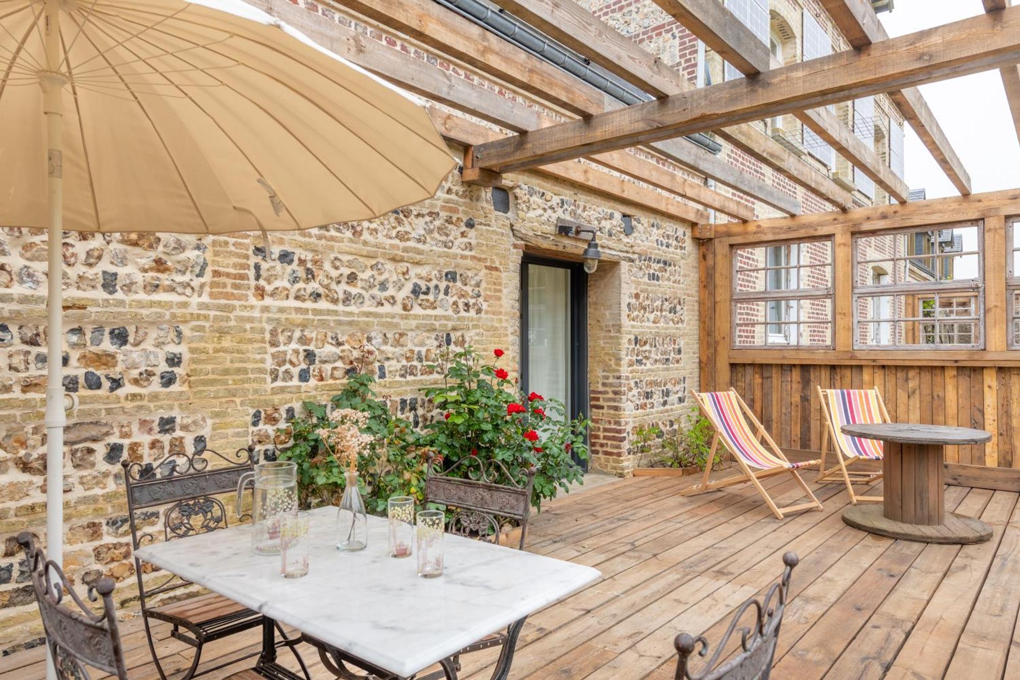 Ecolodge Entre Mer & Campagne - Maison Et Chambres D'Hotes - Le Havre Honfleur Etretat Octeville-sur-Mer Esterno foto