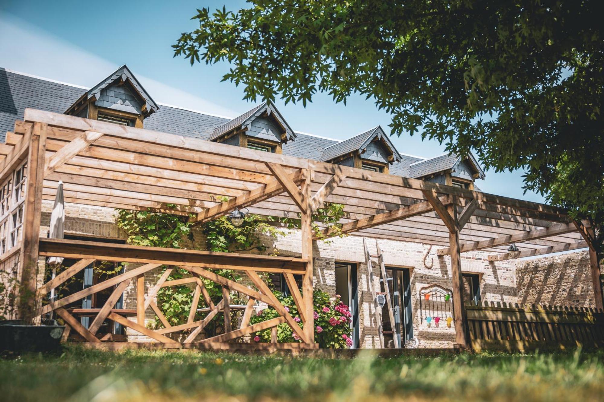 Ecolodge Entre Mer & Campagne - Maison Et Chambres D'Hotes - Le Havre Honfleur Etretat Octeville-sur-Mer Esterno foto